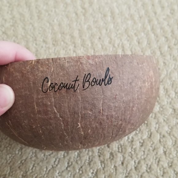 **NWOT** The Original Coconut Bowl with Spoon - Picture 3 of 5